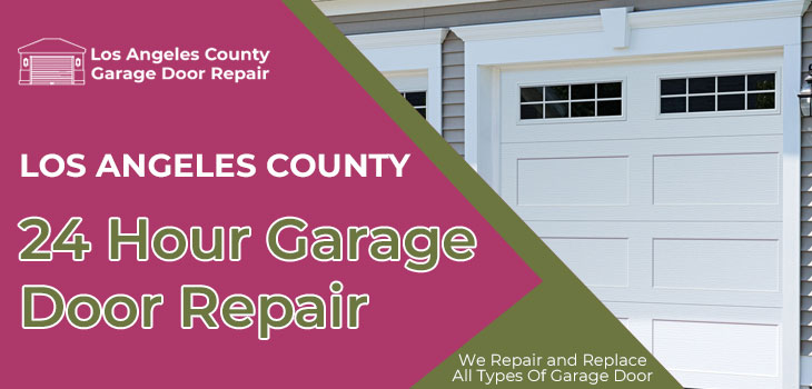 24 hour garage door repair in Los Angeles County